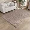 Baxton Studio Vigo Modern and Contemporary Sand Hand-Tufted Wool Blend Area Rug 188-11832-ZORO